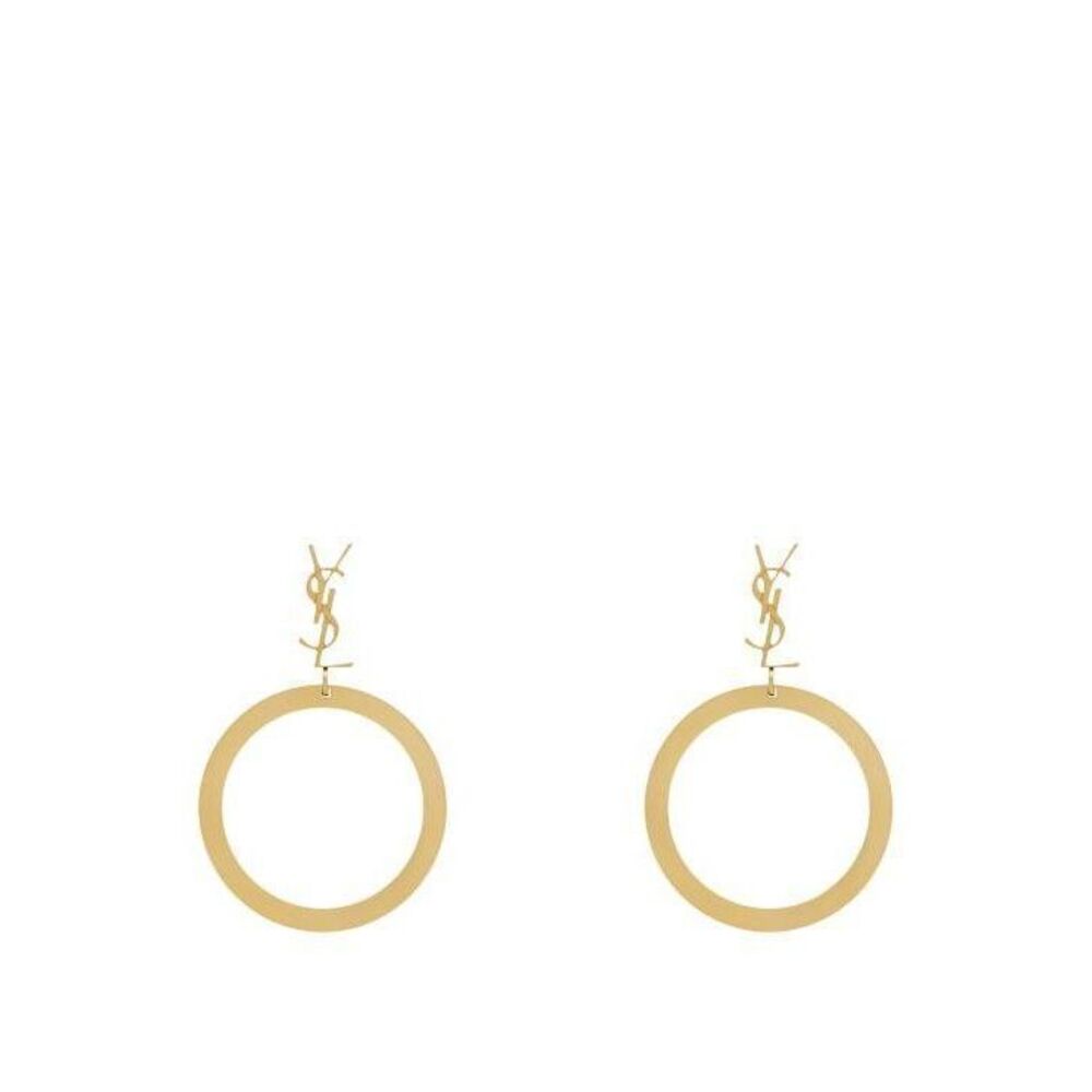 Cassandre Pendant Hoop Earrings